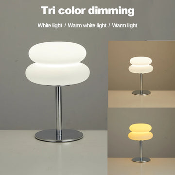 Bedside lamp for bedroom, three colors