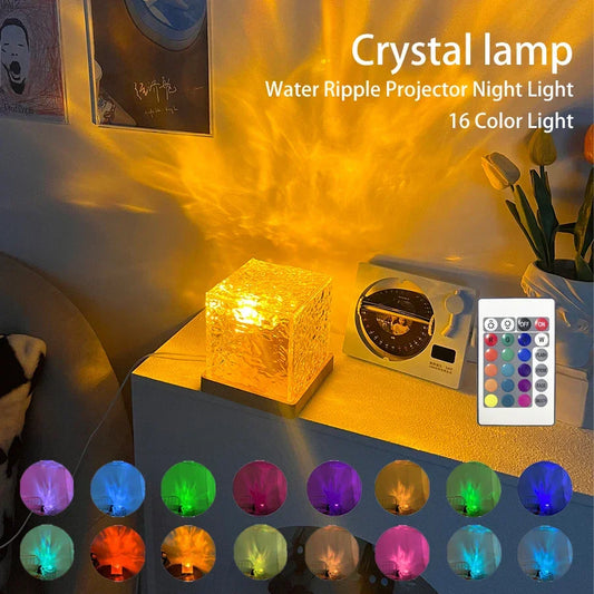 CrystalFlow Ambient Lamp