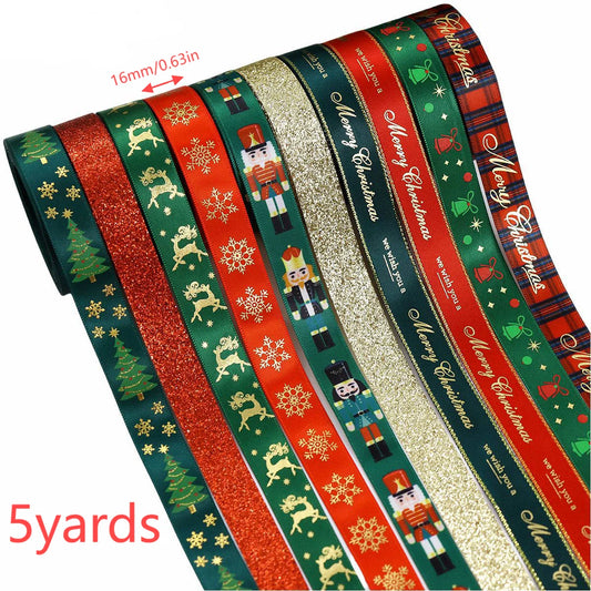 Christmas ribbon, 4.62 m long