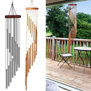 1 Piece 12 Tubes Aluminum Alloy Wind Chimes