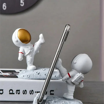 Nordic Astronaut Phone Stand – Cosmic & Functional