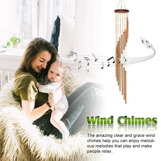 1 Piece 12 Tubes Aluminum Alloy Wind Chimes